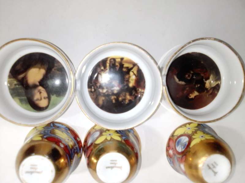 Job lot 13 collectible items ceramic figurines. Kingsway, Royal Deco, Yamashima, Hand painted Items.