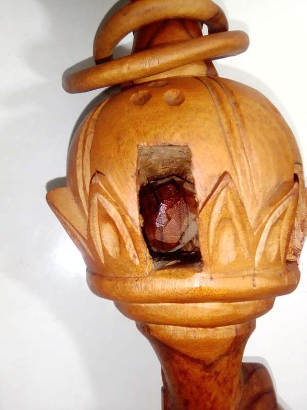 NYAMI WALKING STICK - African Walking Stick, Wooden Walking Stick, Nyami Stick For Walking, Rosewood