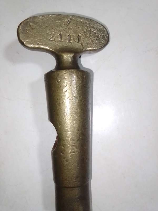 Old Vintage Wine Barrel taps. Bronze giant wine barrel faucet + a Inline, a Drain and release plug.