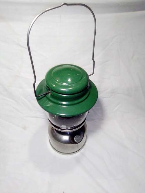 A Ex SAP Canadian `Colman` lamp Mft 1973 and a 4 slice Toaster. In good condition for its age.