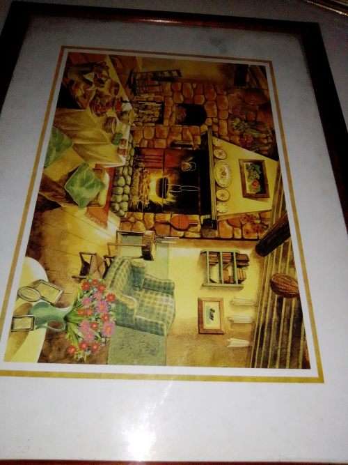 3 x prints of Kitchen motifs. Two Signed " Hoefsloot " Ideal to decorate that special Kitchen.