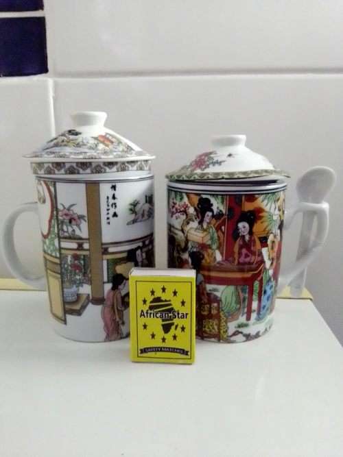 A Unusual and interesting Chinese tea Pot`s with Sive and lid plus one with spoon. Bid per one.