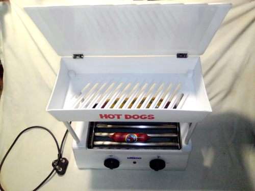 Nostalgia `Ottimo` hot dog roller griller for the `Man Cave` as a real conservational piece.