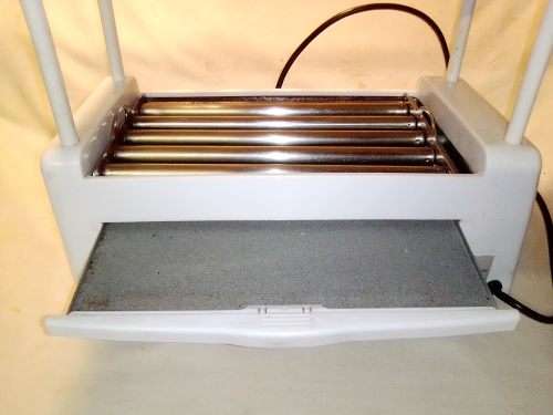 Nostalgia `Ottimo` hot dog roller griller for the `Man Cave` as a real conservational piece.