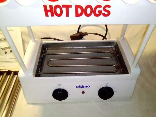 Nostalgia `Ottimo` hot dog roller griller for the `Man Cave` as a real conservational piece.
