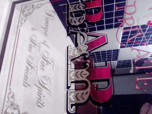 A  Man Cave item. `RAUL`S` Private Bar Mirror. Purveyor of Fine Spirits to Fine Friends.