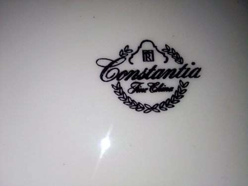 5 plates. Continental/Constantia wall plates as a set. 2 rim`s are Gold Gilded.