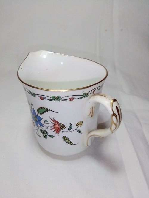 Three Old Vintage Milk Jug. Large one is `Queen Anne` 2 smaller one is `Shelly`
