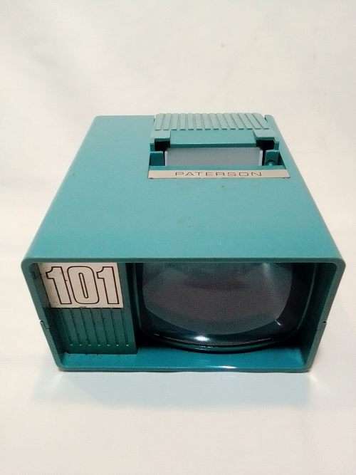 Old Vintage `Paterson Design 101` Slide 35mm illuminated Viewer Made in England