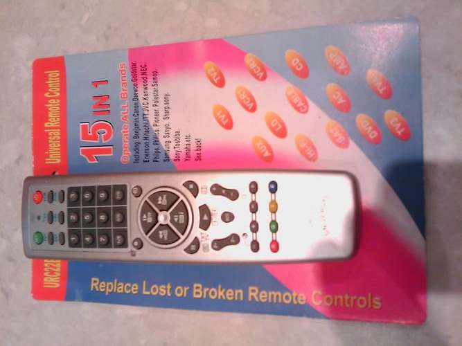 15 in I  Universal  Remote Control