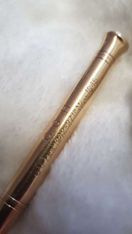 Vintage Gold Propelling Pencil