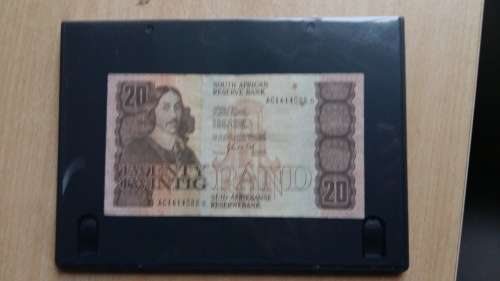 Old South African GPC de Kock R20 note