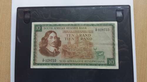 Old South African G Rissik R10 Note