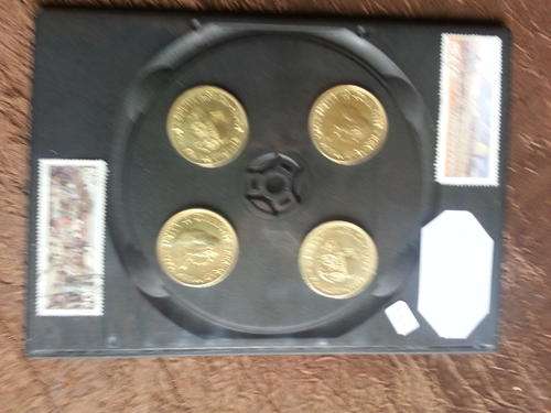 Jan Van Riebeeck , Ossewa Combo : 1c : 3x1961, 1 x 1963 , 4c  en 30 c  Voortrekker seels