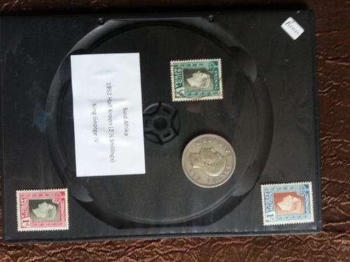 Half Crown 1952 with rare stams as per image