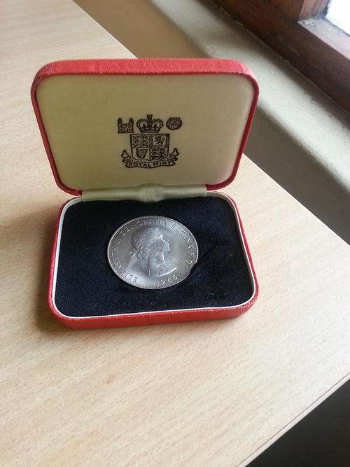 Churchill(1965)  - British Commemorative Crown in Royal Mint Box