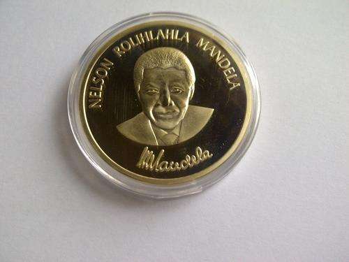 Mandela - Long walk to freedom: Roben Island 1oz 24k Gold Clad coin (1964-1982)