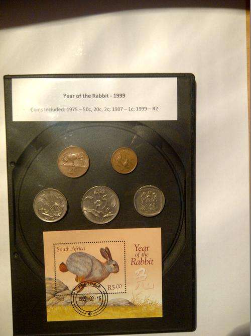Year of the Rabbit - 1999: Coins of previous years included