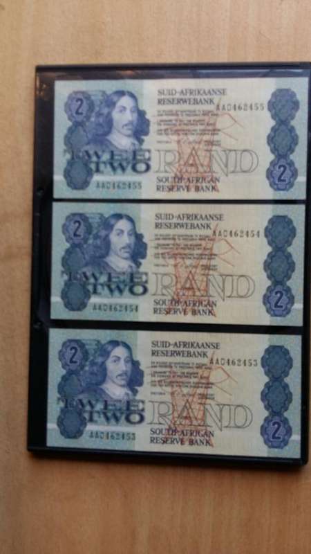 3 x CL Stals R2 ongesirkuleerde AA series note