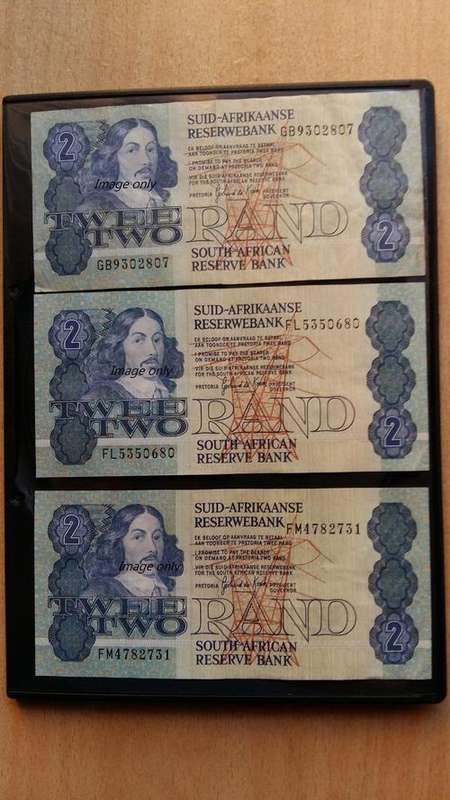 Suid Afrikaanse ou Gerhard de Kock R2 note - baie goeie kondisie