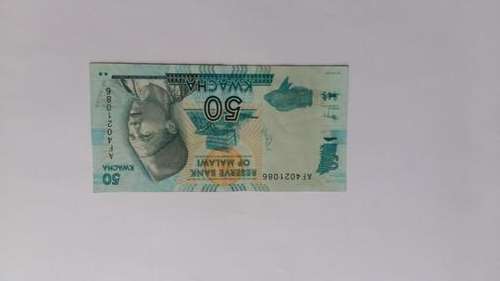 Reserve Bank Of Malawi - 50 Kwacha UNC note
