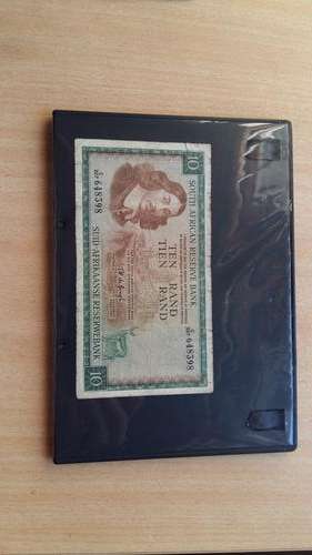 Old South African R10 note - TW de Jongh