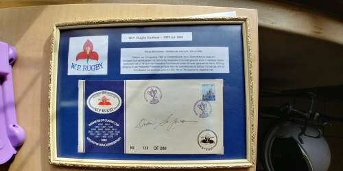 Western Province Centenary (1883 to 1983) and signed by Divan Serfontein - 126 of 200