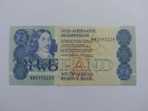 Old South African De Kock Replacement R2 note WW series!