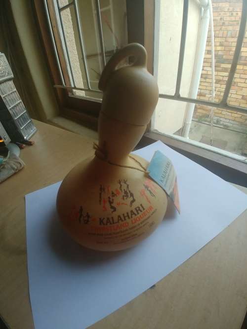Kalahari Thirstland Liqueur Calabash Bottle shape (Empty)
