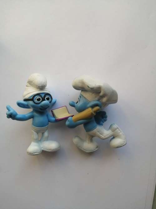 Smurfs - Brainy and Baker