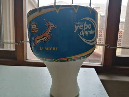 SA Rugby Player 23 Yebo Djembe Drum