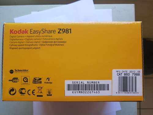 Kodak Easy Share Z981 Digital Camera - Battery Operated