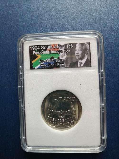 1994 Presidential Inauguration coins in Holder