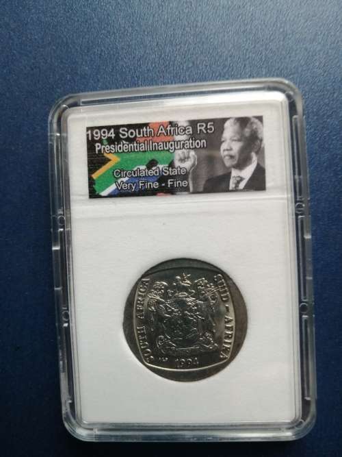 1994 Presidential Inauguration coins in Holder