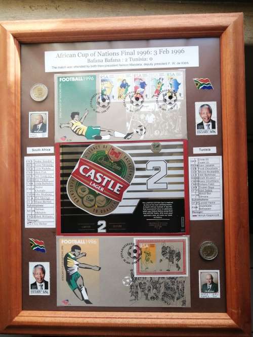Unique set of 1996 African Cup of  Nations Soccer Champions - Bafana Bafana
