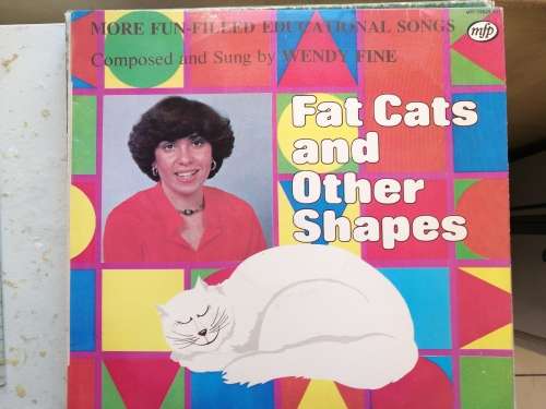 Wendy fine - Fat Cats and other shapes LP Record