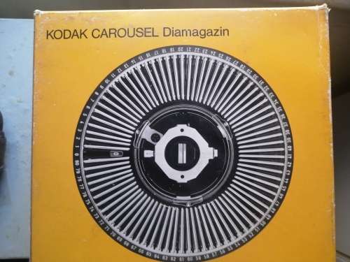 Kodak Carousel Diamagazin slide tray ( tray full 80 slides)