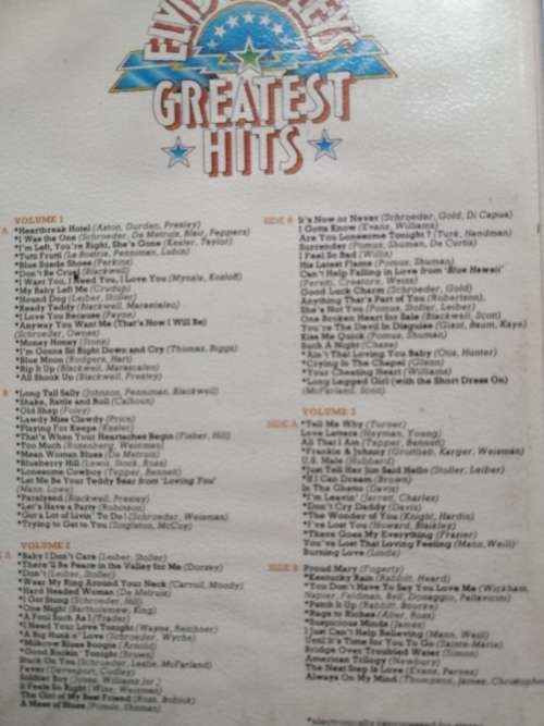 Classical Vintage Elvis Presley greatest hits 4 X Tape set readers Digest