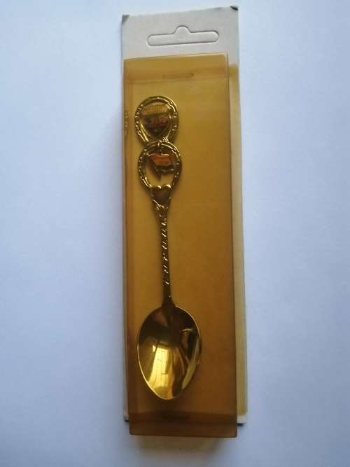 Silver decorative spoon of Castle in Cape Town