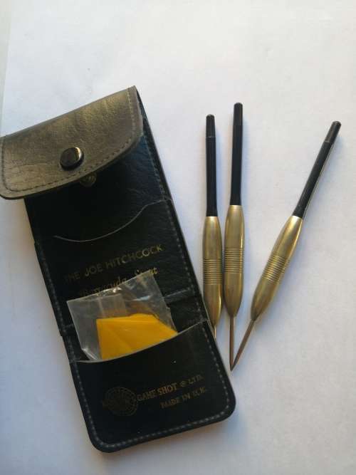 Set of Joe Hitchcock Barracuda stout Darts