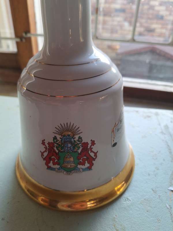 Commemorative  Empty Scotch Wiskey bottle- 1986 Prince Andrew and Miss Ferguson wedding
