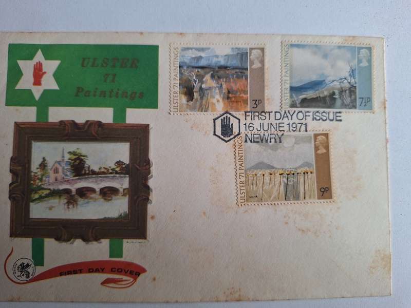 Ulster Paintings FDC 16 June 1971