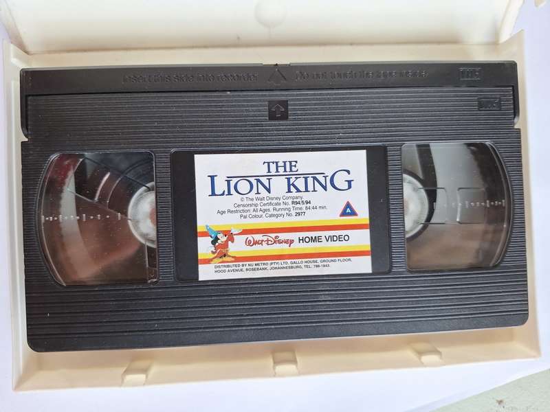 Walt Disney classics - The Lion King VHS tape