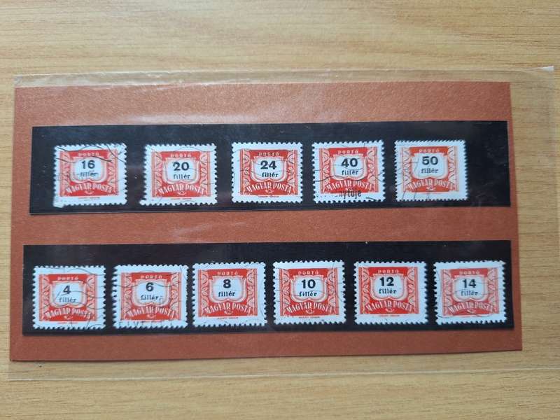 Magyar Posta Filler stamp set