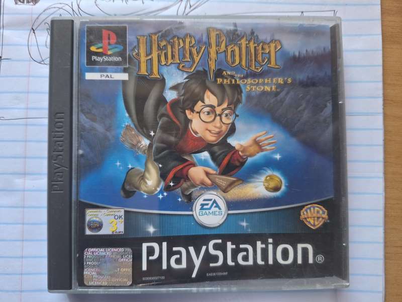 Harry Potter and the Philosophers stone Playstation disc