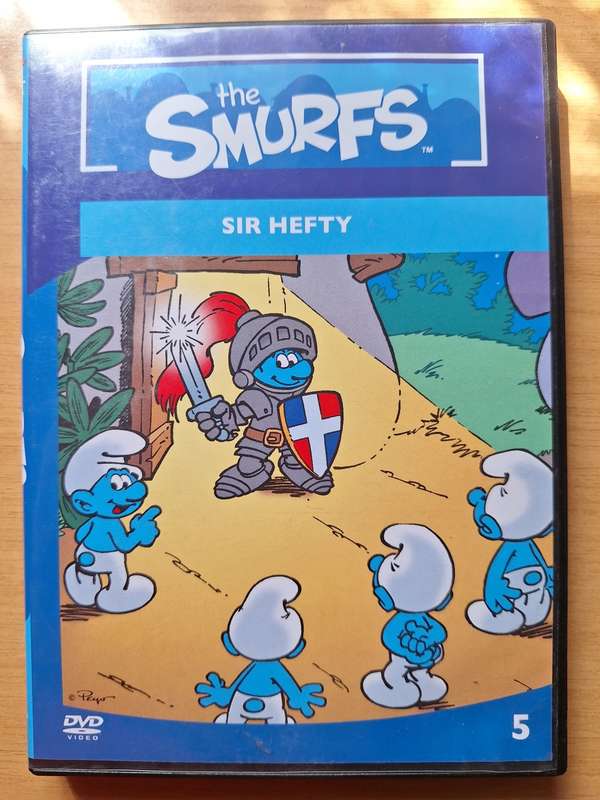 The Smurfs Sir Hefty DVD