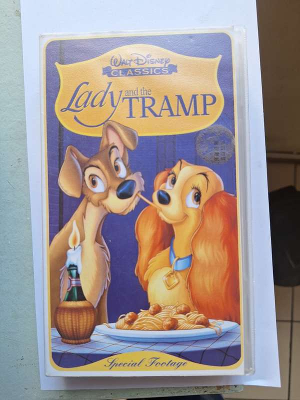 Walt Disney Classic - Lady and the tramp VHS tape