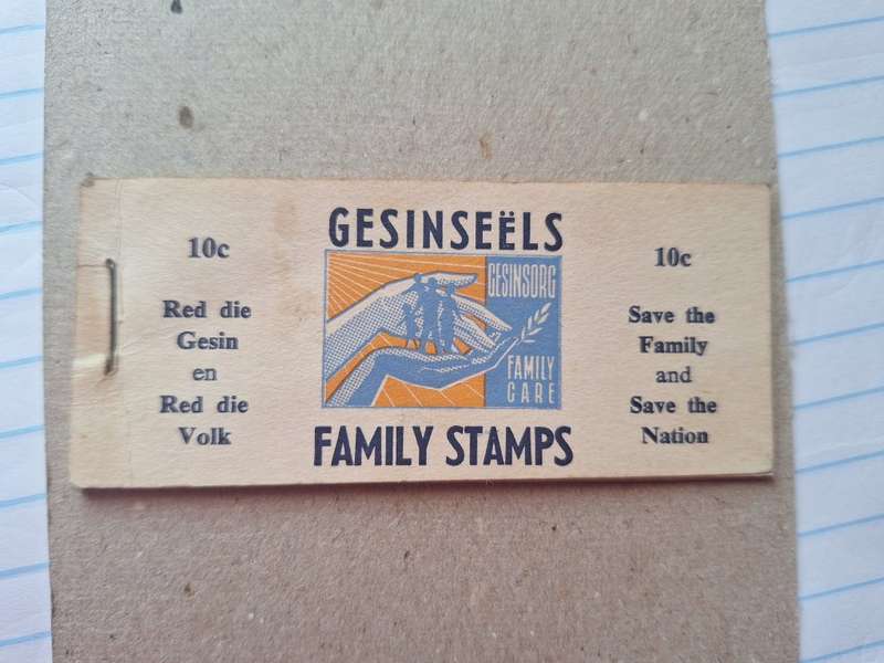 Family stamps - 3 sheets available in booklet