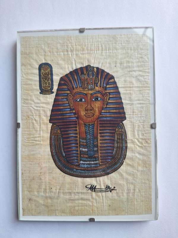 Egyptian art on Papyrus paper(18cmX13cm)