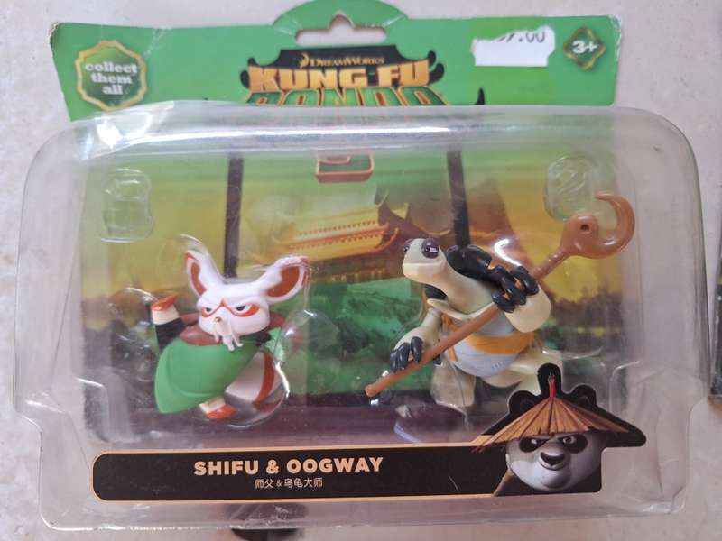 Kung Fu Panda collectors set - Shifu & Oogway